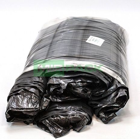 Мешки для мусора 240 литров, 35 мкм, черные, ПВД, в пачках 200 шт  - Вид 4